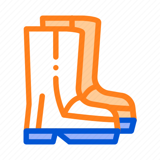 Gumboots, material, shoes, waterproof icon icon - Download on Iconfinder