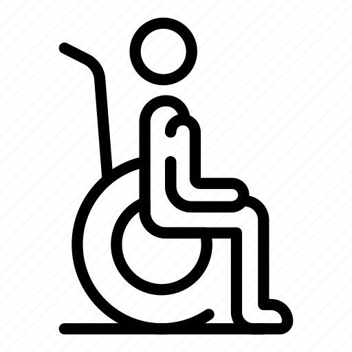 Wheelchair, wc icon - Download on Iconfinder on Iconfinder
