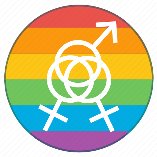 Gay, girl, group, lgbt, pride flag, rainbow, sex icon - Download on Iconfinder