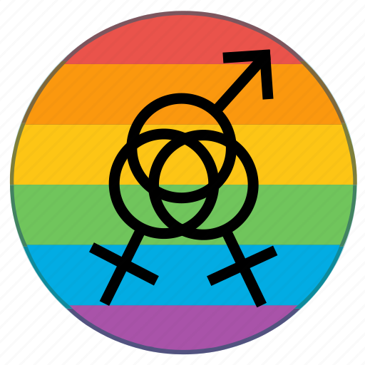 Flag Gender Group People Sex Icon