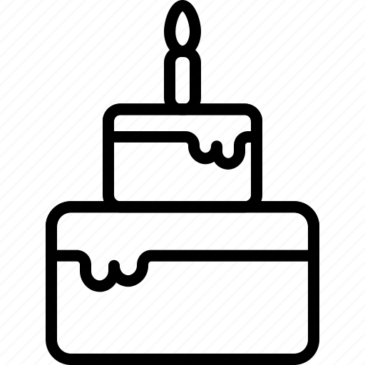 Birthday, bread, cake, food, party icon - Download on Iconfinder
