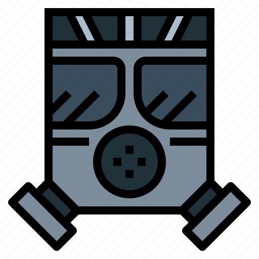 Gas, mask, nuclear, power, radiation icon - Download on Iconfinder
