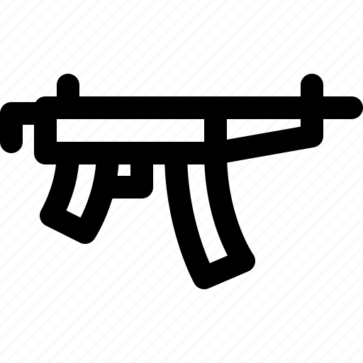 Assault, rifle, weapon, gun icon - Download on Iconfinder