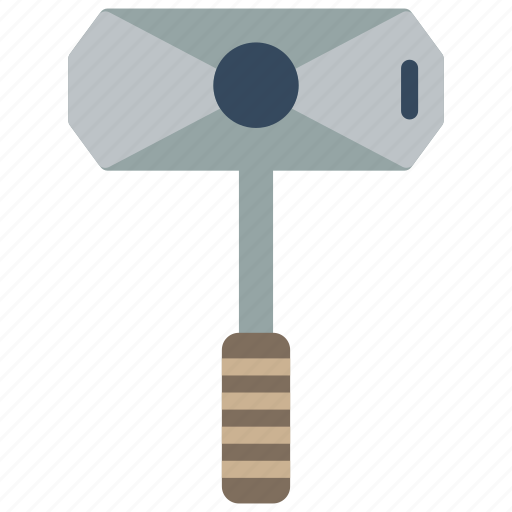 Hammer, medieval, war, weapon, weaponary icon - Download on Iconfinder