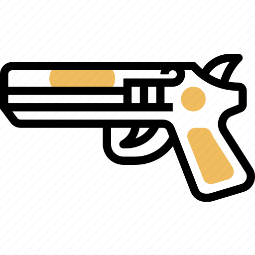 Pistol, gun, firearm, crime, danger icon - Download on Iconfinder