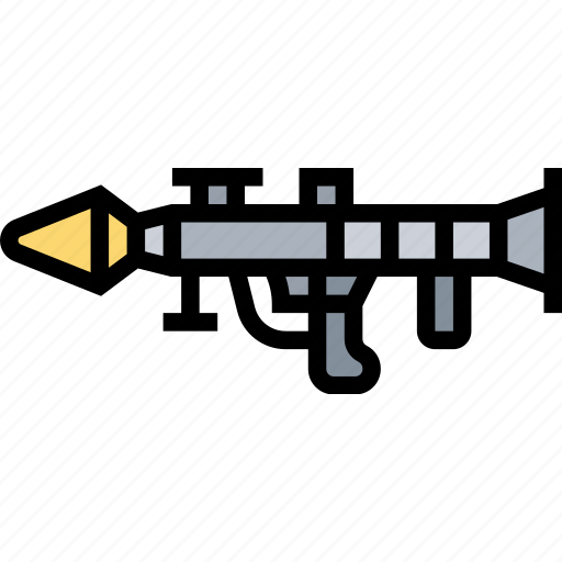 Rocket, grenade, launcher, war, weapon icon - Download on Iconfinder