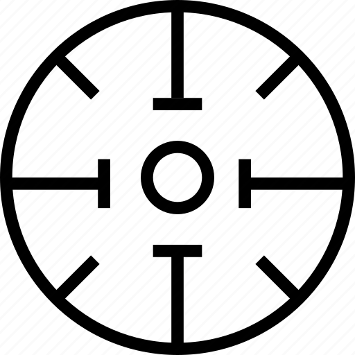 Circle, cross, mark, target icon - Download on Iconfinder