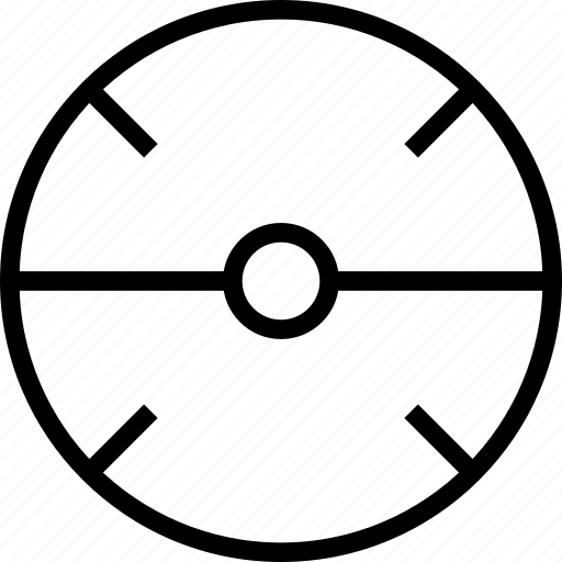 Circle, line, target icon - Download on Iconfinder
