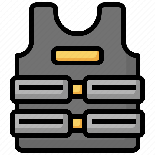 Bulletproof, vest, bullet, shell, weapon, miscellaneous icon - Download on Iconfinder