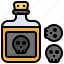 poison, miscellaneous, bottled, flask, container 