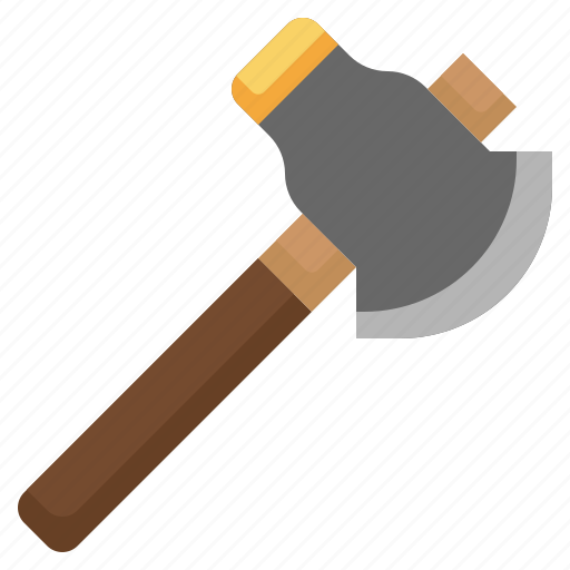Axe, construction, and, tools, cutting, carpenter, equipment icon - Download on Iconfinder