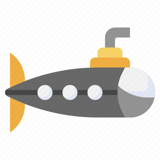 Submarine, nautic, nautical, navigate, transportation icon - Download on Iconfinder
