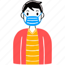protection, virus, coronavirus, mask, face, safety, wear