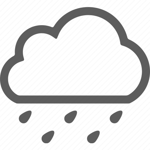 Cloud, rain, weather, clouds, cloudy icon - Download on Iconfinder