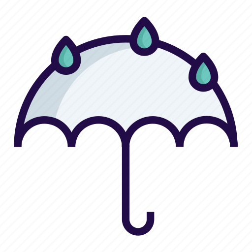 Rain, rainy, umbrella icon - Download on Iconfinder
