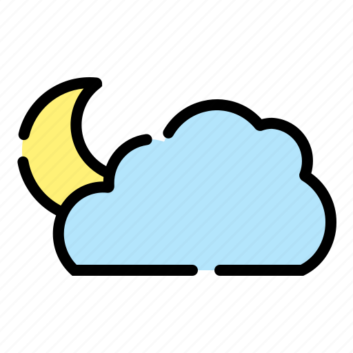 Weather, coloroutline, night icon - Download on Iconfinder