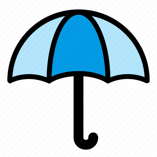 Weather, coloroutline, umbrella icon - Download on Iconfinder