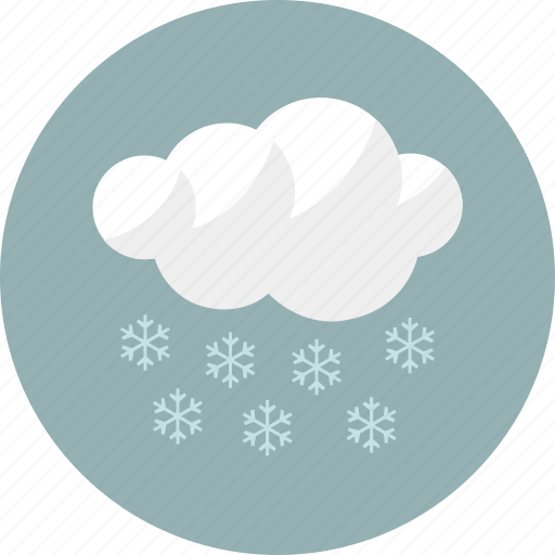 Cloud, cloudy, forecast, snow, weather, winter icon - Download on Iconfinder