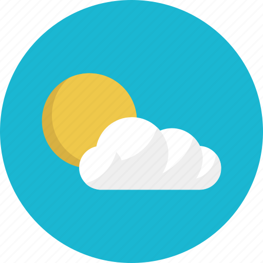 Clear, cloud, cloudy, forecast, sun, sunny, weather icon - Download on Iconfinder