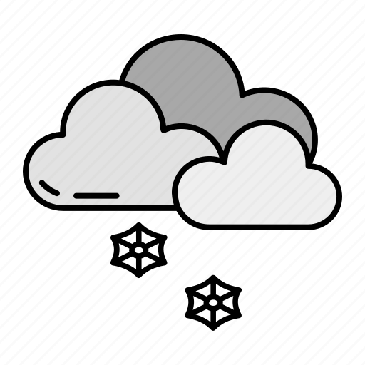 Snow, snowy, climate, rain, weather, cloud icon - Download on Iconfinder