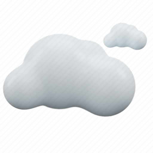 Cloud, weather 3D illustration - Download on Iconfinder