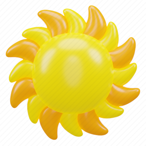 Sun, weather 3D illustration - Download on Iconfinder