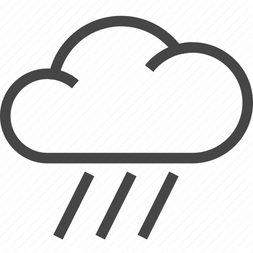 Weather, cloud, cloudy, rain, forecast, rainfall icon - Download on Iconfinder