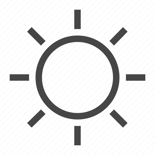 Weather, forecast, sun, clear, summer, sunny icon - Download on Iconfinder