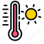 thermometer, heat, weather, cold, fahrenheit, medical, celsius, temperature, hot, forecast 