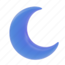 moon, weather, space, cloudy, night, rain, forecast