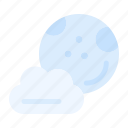 cloudy, weather, rain, moon, snow, space, winter