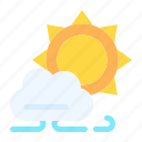 weather, clouds, night, forecast, moon, snow, climate, sun
