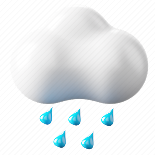 Heavy, rain, heavy rain, rainy weather, cloudy, rainy, raining icon - Download on Iconfinder