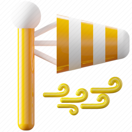 Windsock, wind flag, hot, thunder lighting, wind speed, climate, sky icon - Download on Iconfinder
