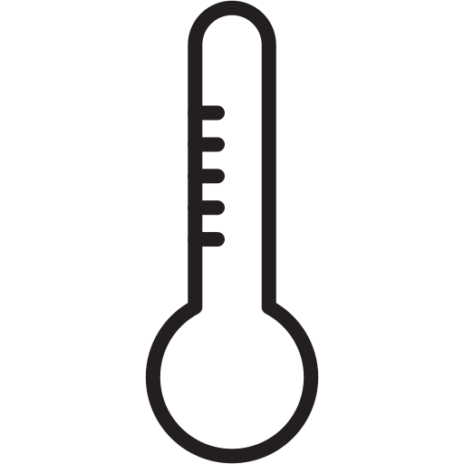 Celsius, fahrenheit, temperature, thermometer, weather icon - Free download