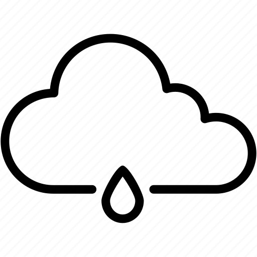 Cloud, raining, cloudy, forecast, rain, weather icon - Download on Iconfinder