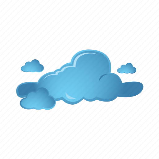 Blue, cloud, cloudy, weather icon - Download on Iconfinder