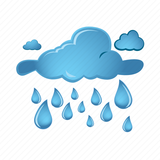 Rain, blue, cloud, forecast, weather icon - Download on Iconfinder
