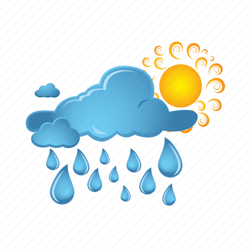 Rain, sun, clouds, cloudy, sunny, weather icon - Download on Iconfinder