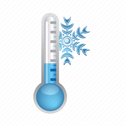 Cold, thermometer, snowflake, temperature, weather icon - Download on Iconfinder