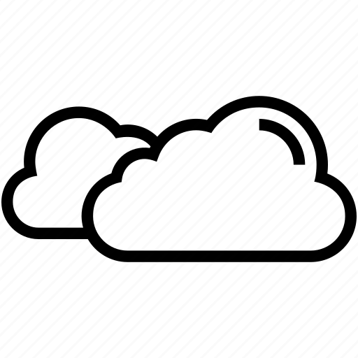 Clouds, forecast, puffy cloud, sky cloud, weather icon - Download on Iconfinder