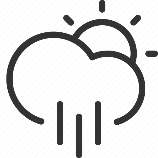Day, pouring, weather icon - Download on Iconfinder