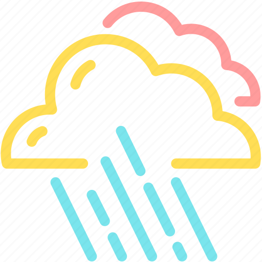 Cloud, cloudy, forecast, rain, raining icon - Download on Iconfinder