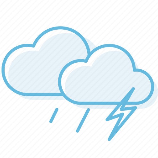 Cloud, cloudy, thundershowe, weather icon - Download on Iconfinder