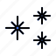 flake, snow, winter, snowflake 