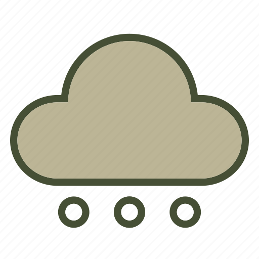 Cloud, forcast, snow, weather icon - Download on Iconfinder
