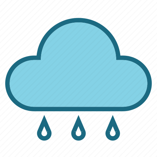 Cloud, drop, forcast, rain, water, weather icon - Download on Iconfinder