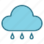 cloud, drop, forcast, rain, water, weather 
