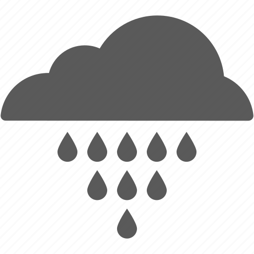 Cloud, forecast, rain, raindrop icon - Download on Iconfinder