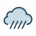 climate, cloud, drops, raining, weather